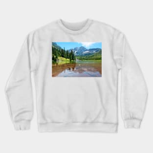 Maroon Bells. Summer Crewneck Sweatshirt